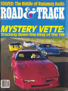 ROAD & TRACK 1988 FEB - VETTES DUEL, BMW M3, 300SLR